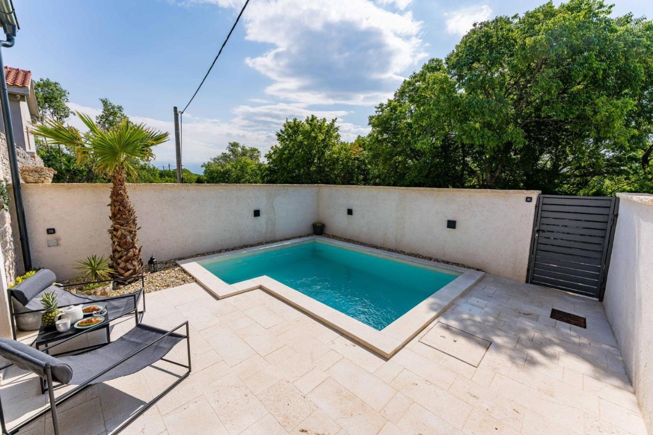 Stone House With Pool Poeta Villa Pridraga Exterior foto