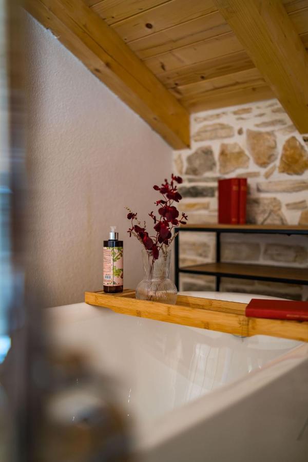 Stone House With Pool Poeta Villa Pridraga Exterior foto